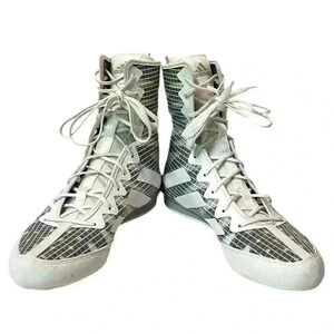 Adidas Unisex Adult Hog 4 Boxing Shoe.  Pre Owned. Like New.  Worn once inside